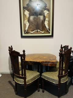 dining table with chairs