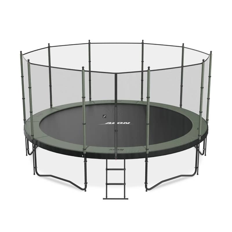 Trampoline | Jumping Pad | Round Trampoline | Kids Toy|With safety net 2