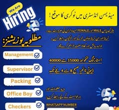 Job opportunities