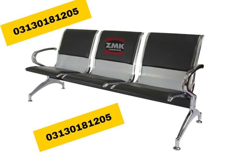 steel bench | waiting Area bench | hospital bench 03130181205 2