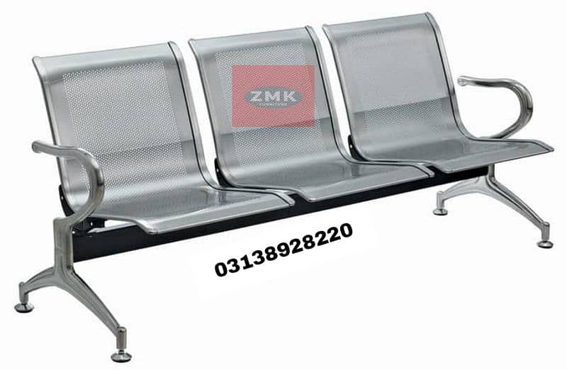 steel bench | waiting Area bench | hospital bench 03130181205 4