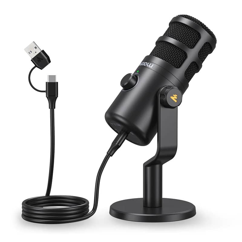 Maono PD100U Dynamic USB Microphone for podcasting, voiceover Recordi 2