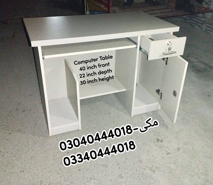 Computer table/Office table/Study table/Laptop table/Computer desk 4