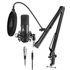 Condenser Microphone for Studio Recording, singing, ASMR mic streaming