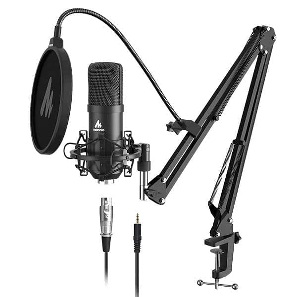 Condenser Microphone for Studio Recording, singing, ASMR mic streaming 0