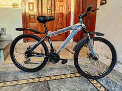 imported MTB sports bicycle