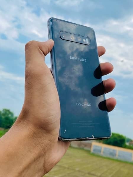 Samsung s10, front sa screen toti hoi ha thori si 6