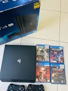 PS4 Pro fullset with games