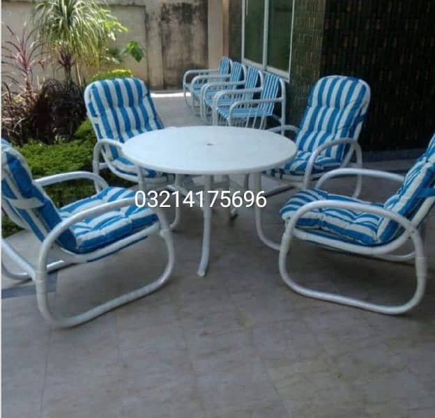 OUTDOOR GARDEN RATTAN UPVC FURNITURE SOFA SET CHAIRS TABLES UMBRELLA 3