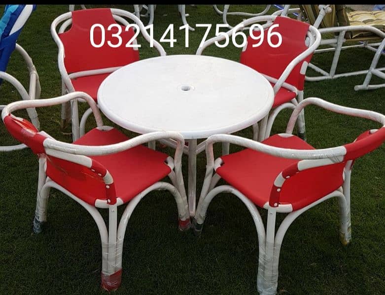 OUTDOOR GARDEN RATTAN UPVC FURNITURE SOFA SET CHAIRS TABLES UMBRELLA 9