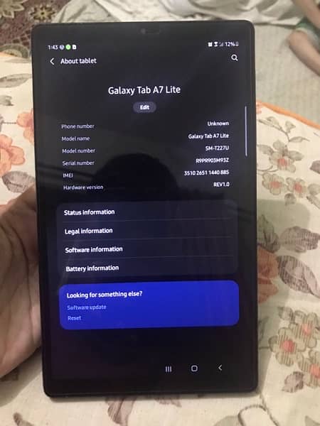 Samsung Galaxy Tab A7 lite 1