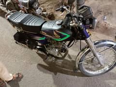 I am selling Honda 125 model 2014 blue colour original condition