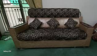 Sofa set, Cauch & table set