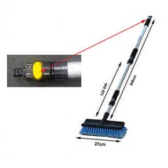 Solar Panel / Window / Glass Telescopic Wash Brush With Water Switch