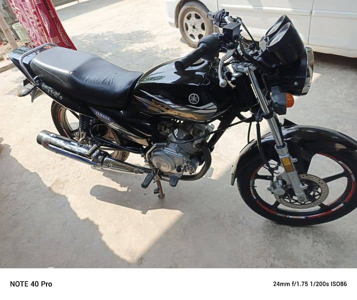 good condtion bike yamaha dx 2022 model for sale argent 2