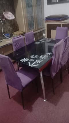 Dinning Table  with 6 chairs