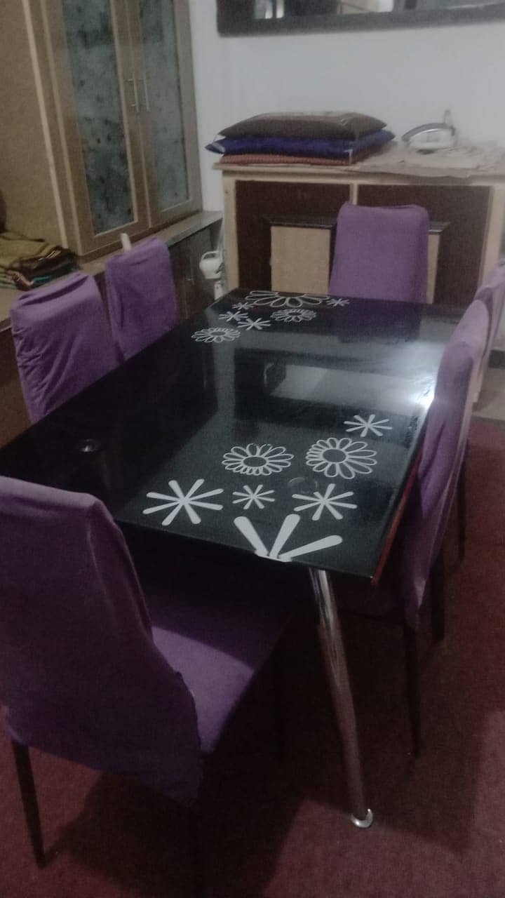 Dinning Table  with 6 chairs 2