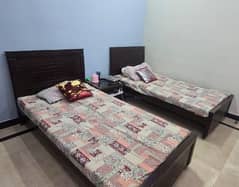 Pair of single bed used