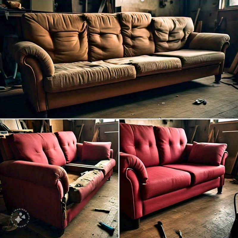 L Shape Sofa | Sofa Set | Sofa Repair | Fabric Change | Sofa polish 10