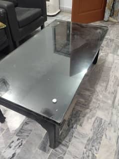 mirror center table