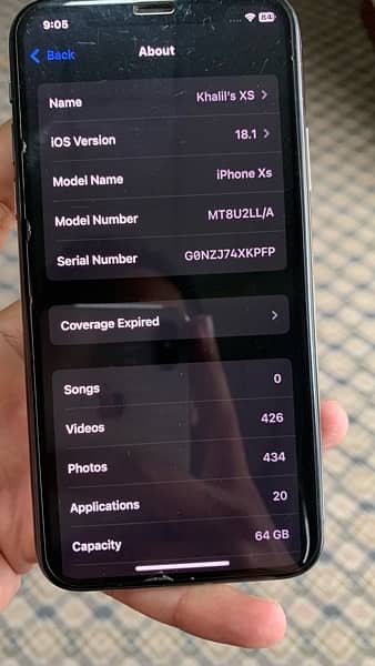 Iphone  XS non pta 4