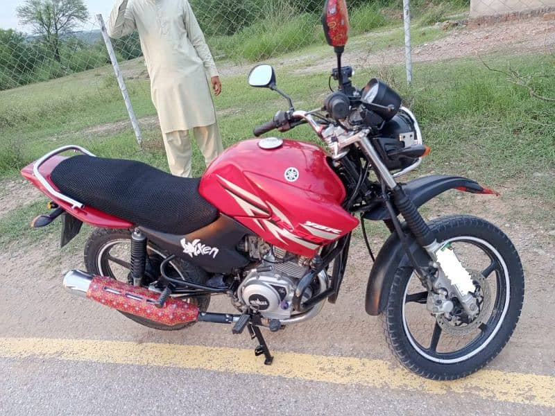 Yamaha Ybr 125G 2016 exchange possible with up model Honda 125 2