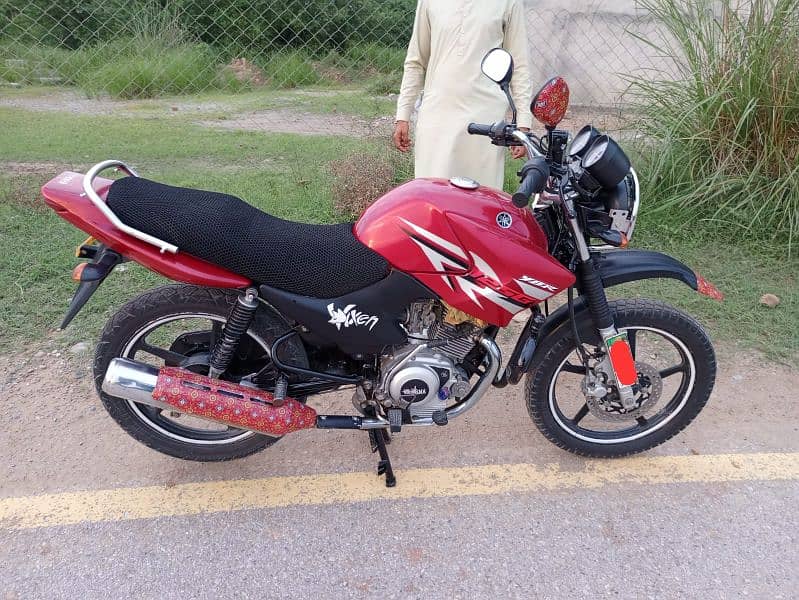 Yamaha Ybr 125G 2016 exchange possible with up model Honda 125 9