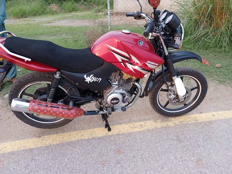 Yamaha Ybr 125G 2016 exchange possible with up model Honda 125 12