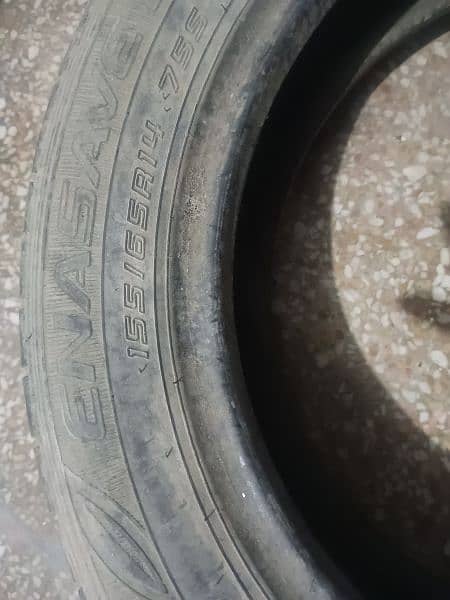 Original Dunloop Tyres 155/65/14 13