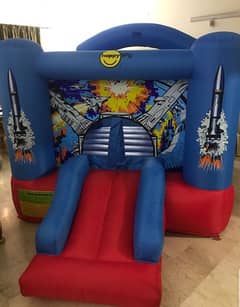 Jumping Castle Good Condition With Moter Size 8*7*6.5ft cal03020062817