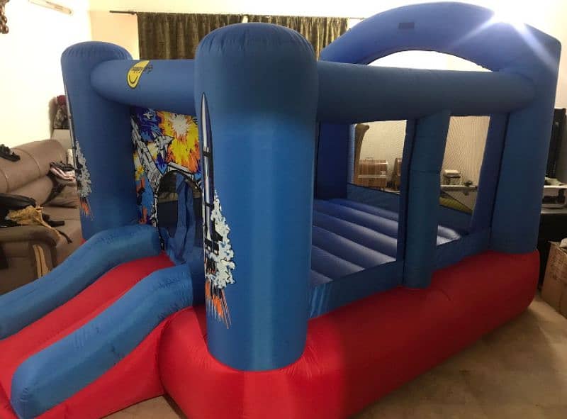 Jumping Castle Good Condition With Moter Size 8*7*6.5ft cal03020062817 1