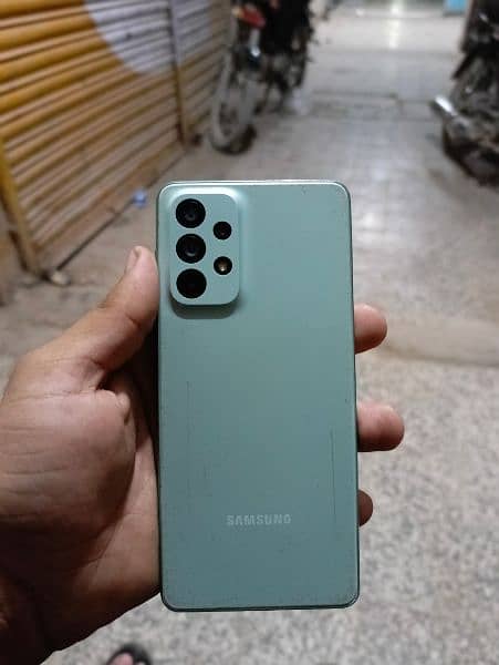 SAMSUNG A73 256 GB WITH BOX 1