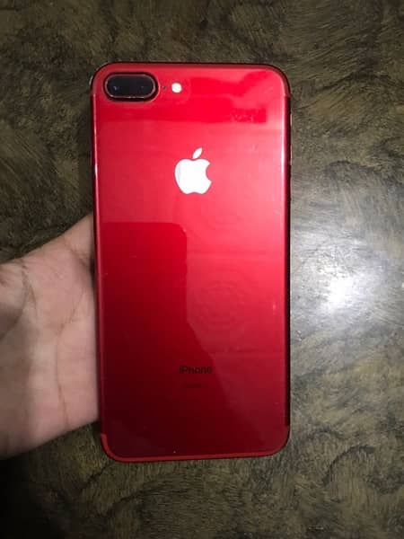 IPHONE 7 PLUS URGENT SALE  128 GB RED COLOUR 30000 6