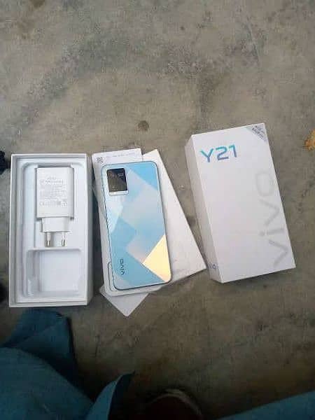 Vivo Y21s with 1 week check warranty 1