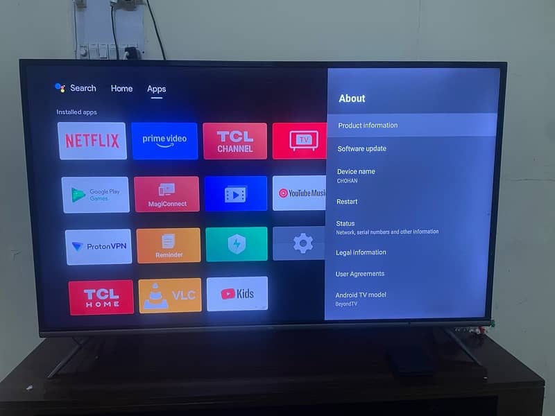 TCL Android LED TV 50inch Series p8 1