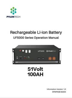 PylonTech UF5000 51 Volt Battery for Hybrid/Offgrid Solar System 0