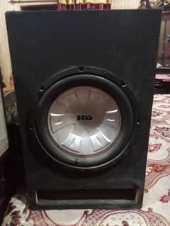 car woofr high quality sound system and 1 speaker free