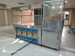 pani puri & chaat counter available for sale