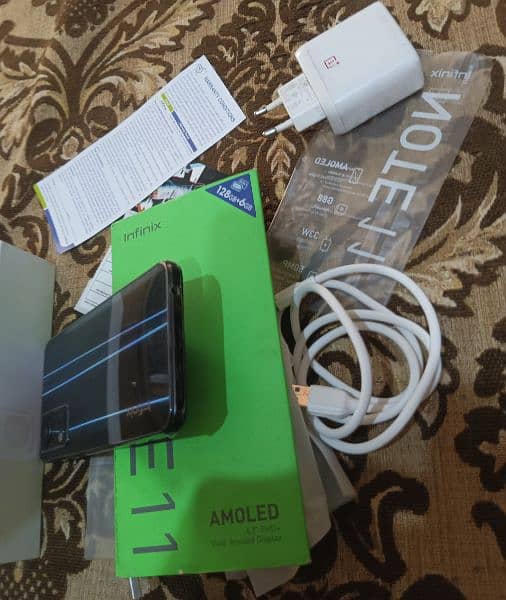 Infinix note 11 (6 128) full box k 7 saf halat my ha 3