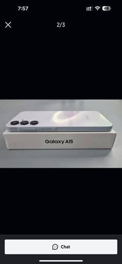 Galaxy A15 8/256gb brand new phone just box open