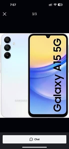 Galaxy A15 8/256gb brand new phone just box open 1