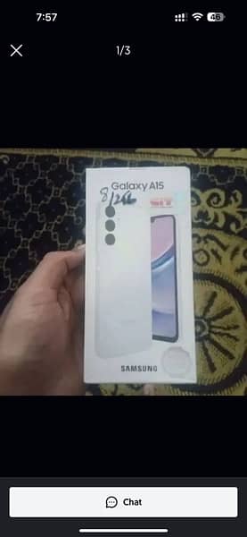 Galaxy A15 8/256gb brand new phone just box open 2