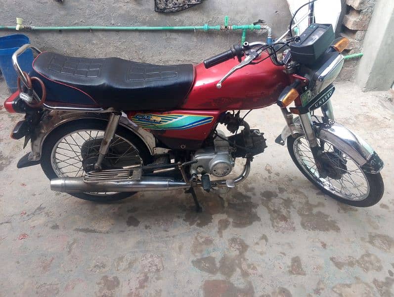 united 70cc model 2017 urgent sell 03092194735 6