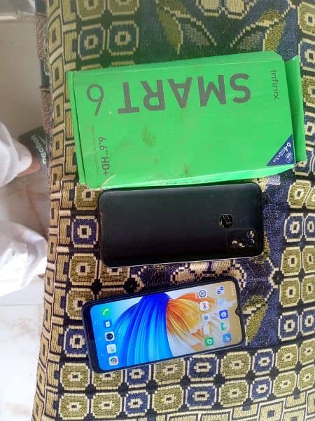 Infinix smart 6 (3gb 64gb) with box 2