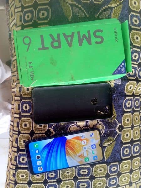 Infinix smart 6 (3gb 64gb) with box 3