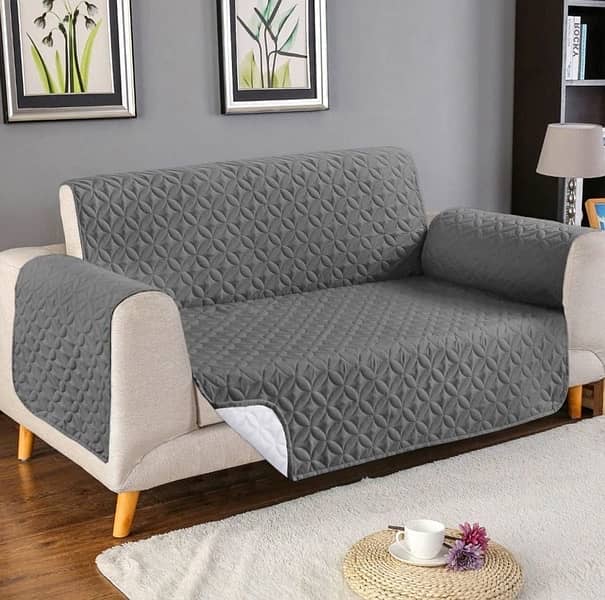 ULTRASONIC MICROFIBER SOFA COVER | sofa cover | waterproof sofa cover| 7