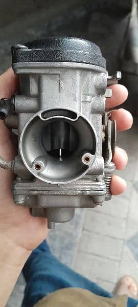 original ybr 125 or ybr carburetor used 25 km/h average Baki all OK 4