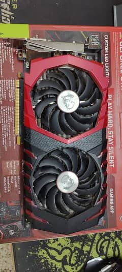 MSI Gaming X Gtx 1070 8gb With Box Exchange Posiabale