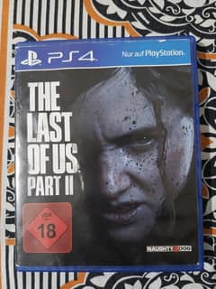 Last of us part 2 pS4 game