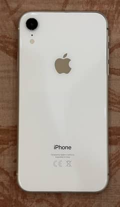 Iphone XR 64gb, White. PTA approved. 0